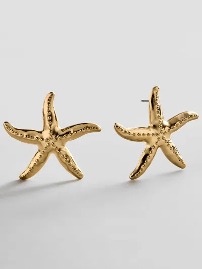 Baublebar Swept Up Starfish Earrings In Burgundy