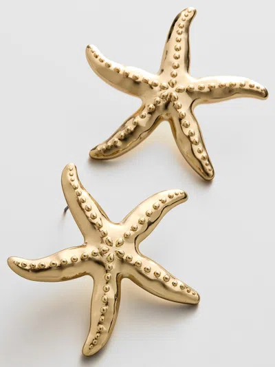 Baublebar Swept Up Starfish Earrings In Burgundy