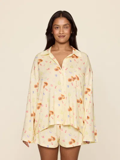 Djerf Avenue Go Slow Shirt Fruit In Multi