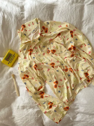 Djerf Avenue Go Slow Shirt Fruit In Multi