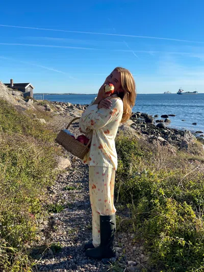 Djerf Avenue Go Slow Shirt Fruit In Multi