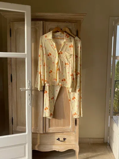 Djerf Avenue Go Slow Shirt Fruit In Multi