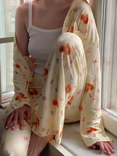 Djerf Avenue Go Slow Shirt Fruit In Multi