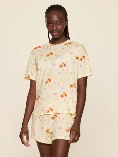 Djerf Avenue Go Slow Tee Fruit In Multi