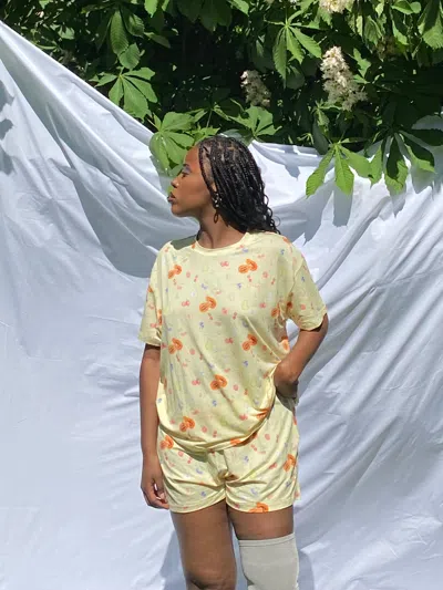 Djerf Avenue Go Slow Tee Fruit In Multi