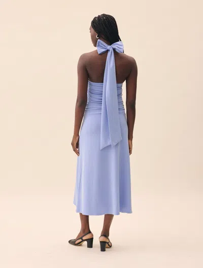 Djerf Avenue Celebration Dress Dove Blue