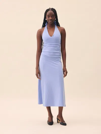 Djerf Avenue Celebration Dress Dove Blue