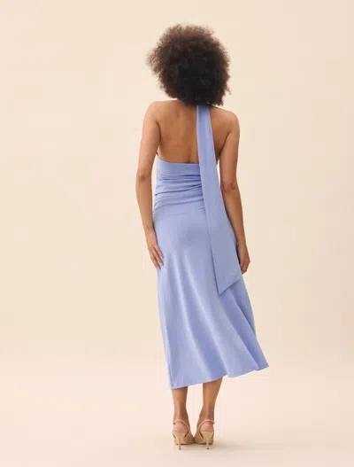 Djerf Avenue Celebration Dress Dove Blue
