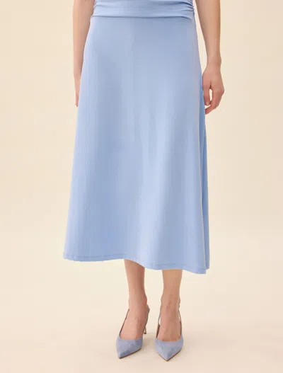 Djerf Avenue Celebration Dress Dove Blue