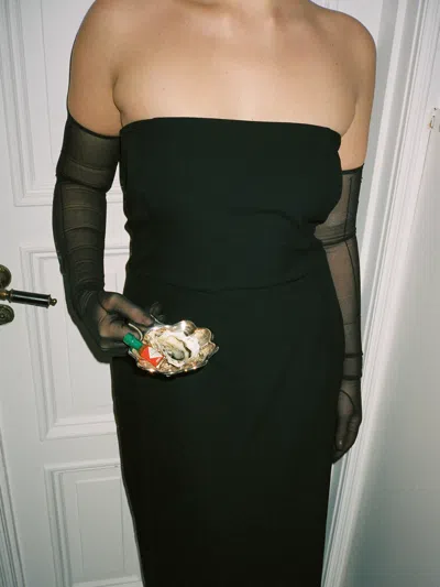 Djerf Avenue Midi Tube Dress Black