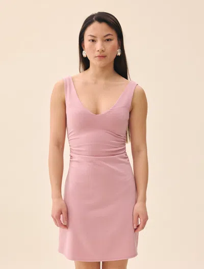 Djerf Avenue Serenade Dress Dusty Pink