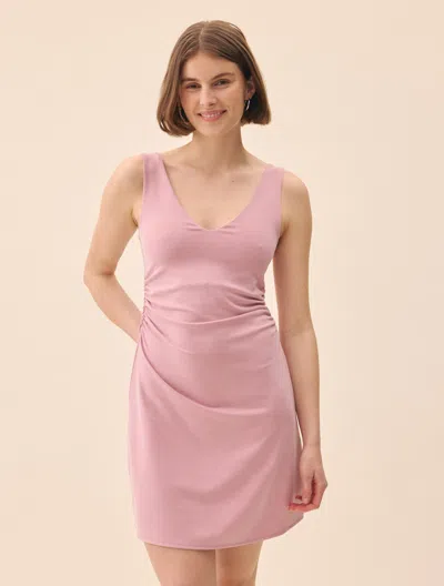 Djerf Avenue Serenade Dress Dusty Pink