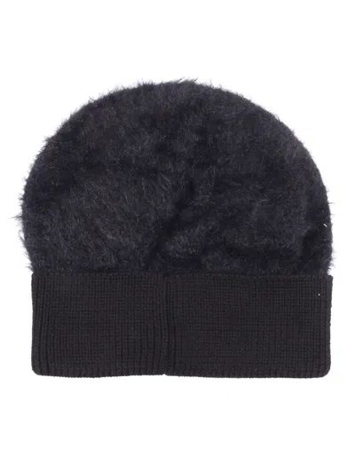 Balmain Logo-patch Beanie In Neutral