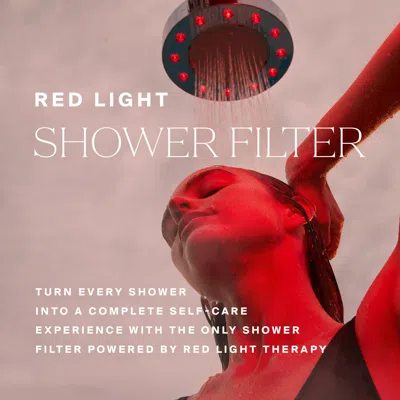 Higherdose Red Light Shower Filter In Silver