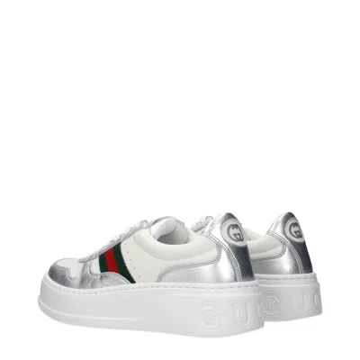 Gucci Sneakers Featuring Oversized Platform Sole In White