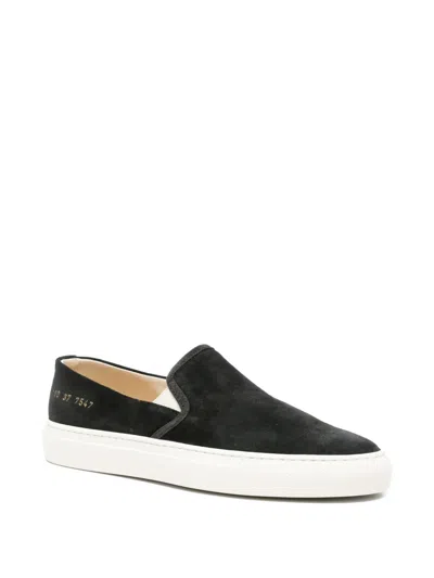 Common Projects Slip-on Sneakers In Black