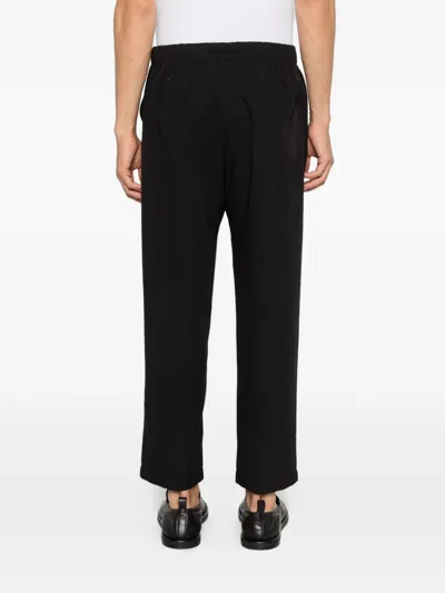 Imperial Drawstring Trousers In Black