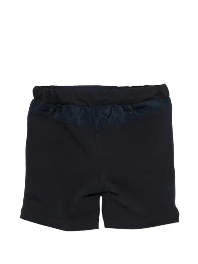 Patachou Button Drawstring Shorts In Black