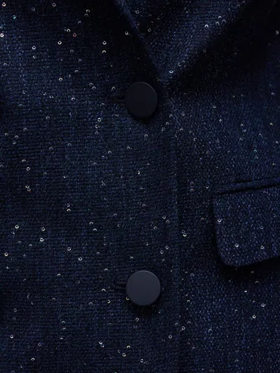 Tagliatore Double-breasted Blazer In Blue
