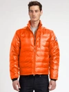 Canada Goose Lodge Down Jacket In Sunset Orange