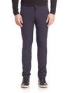 Theory 'zaine Neoteric' Slim Fit Pants In Navy