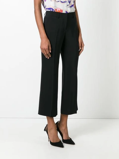 Shop Emilio Pucci Tailored Flared Trousers