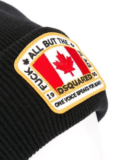 Canadian国旗贴花套头帽