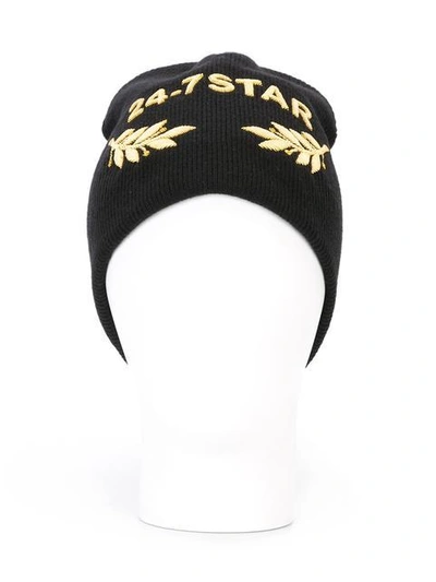 Shop Dsquared2 24-7 Star Logo Beanie