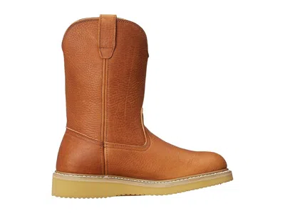 Georgia Boot Wedge Steel Toe Pull On Work Boot In Brown