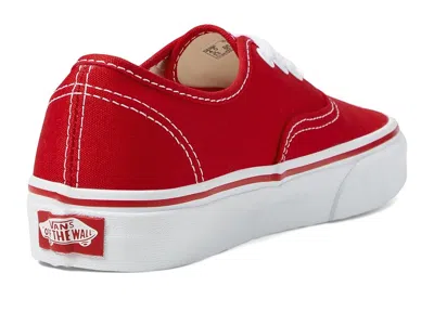 Vans Authentic Skate Shoes Red : In Multi