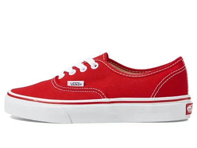 Vans Authentic Skate Shoes Red : In Multi