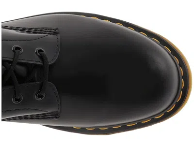 Dr. Martens Leder 1460 Serena Stiefeletten Mit Kunstfellfutter In Black