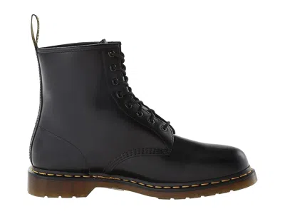 Dr. Martens Leder 1460 Serena Stiefeletten Mit Kunstfellfutter In Black