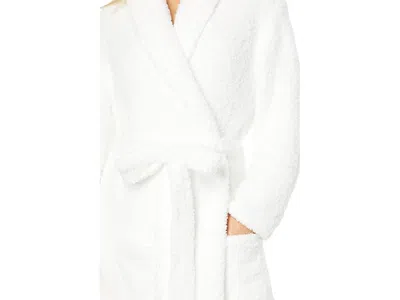 Barefoot Dreams Cozychic(r) Robe Robe White : 2 (5'7"-5'-10"), Chenille/microfiber/polyester In White