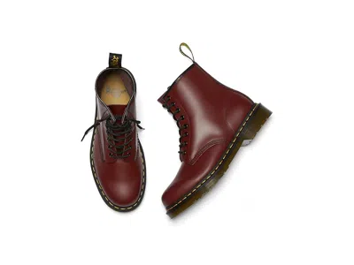 Dr. Martens 1460 Smooth Man Ankle Boots Burgundy Size 9 Leather