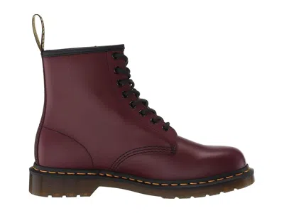 Dr. Martens 1460 Smooth Man Ankle Boots Burgundy Size 9 Leather