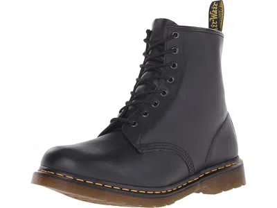 Dr. Martens Leder 1460 Serena Stiefeletten Mit Kunstfellfutter In Black