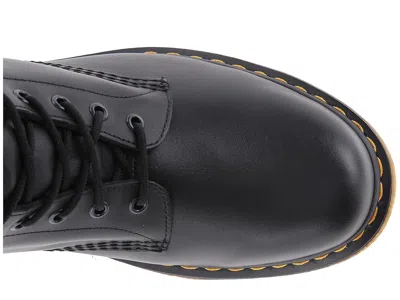 Dr. Martens Leder 1460 Serena Stiefeletten Mit Kunstfellfutter In Black