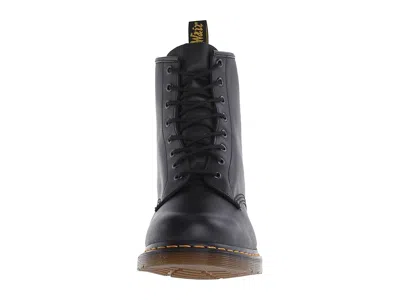 Dr. Martens Leder 1460 Serena Stiefeletten Mit Kunstfellfutter In Black