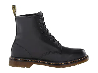 Dr. Martens Leder 1460 Serena Stiefeletten Mit Kunstfellfutter In Black
