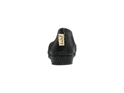 French Sole Zeppa In Black