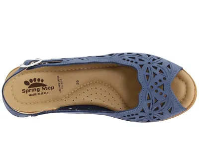 Spring Step Orella In Blue