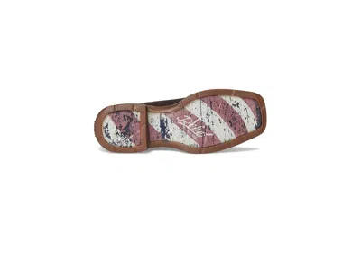 Durango Patriotic Steel Toe Work Boot In Brown