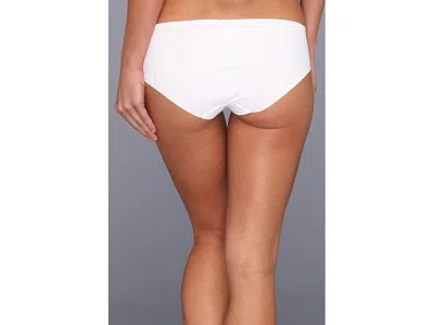 Commando Technical Cotton-blend Bikini In White