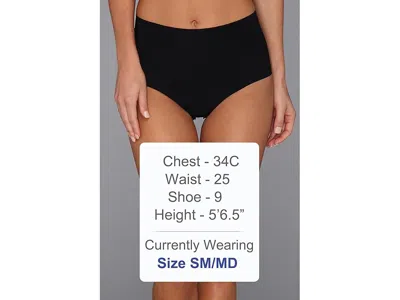 Commando Solid High-rise Panty Hrp01 In Black