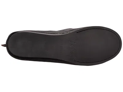 French Sole Zeppa Flat In Black