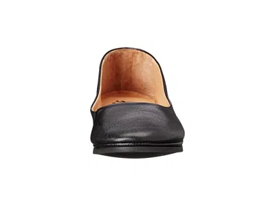 French Sole Zeppa Flat In Black
