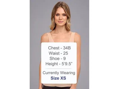 Commando Whisper Weight Tank Top Wt05 In Sand