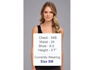 Commando Whisper Weight Tank Top Wt05 In Black