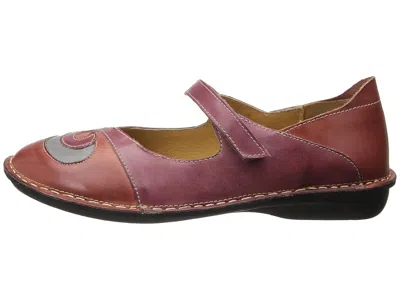 Spring Step Cosmic Mary Jane Flat In Red